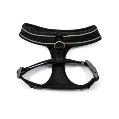 Ancol Viva Mesh Dog Harness - Blue XS For Small Dogs (28-40cm Girth) - Breathable, Adjustable & Reflective For Walking & Swimming