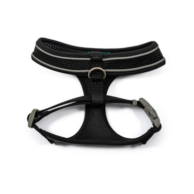 Ancol Viva Nylon Comfort Mesh Harness Black XS (Pack of 1) 28 - 40 cm