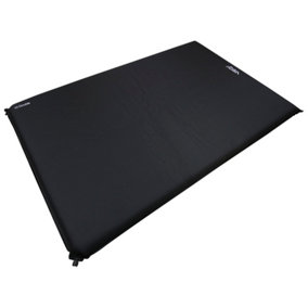 Andes 10 Double Self Inflating Camping Mat - BLACK