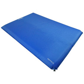 Andes 10 Double Self Inflating Camping Mat - BLUE