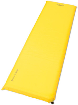 Andes 10 Single Self Inflating Camping Mat - YELLOW