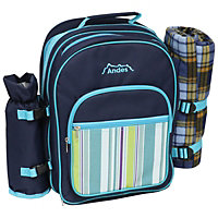 Andes 2 Person Picnic Backpack Set
