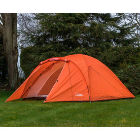 Andes 4 Person Tent - BRIGHT ORANGE