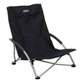 Andes Camping Low Chair - BLACK