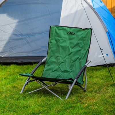 Andes Camping Low Chair - GREEN