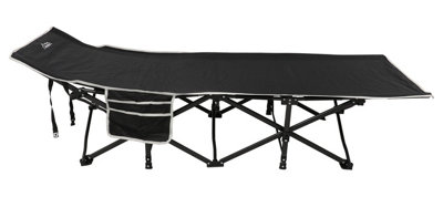 Andes Folding Camp Bed with Side Bag