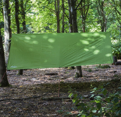 Andes Green Waterproof Camping Tarpaulin - 3