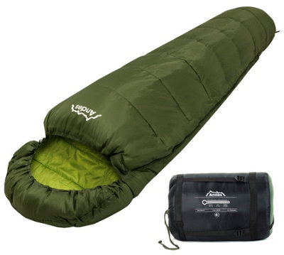 Andes Nevado 400 Sleeping Bag - OLIVE