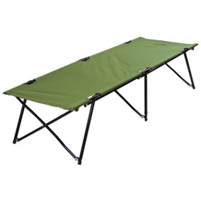 Andes Single Camping Bed - OLIVE