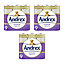 Andrex Supreme Quilts Toilet Tissue, 9 Rolls Pack Of 3