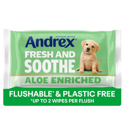 Andrex Washlets Skin Kind Moist Flushable Toilet Wipes