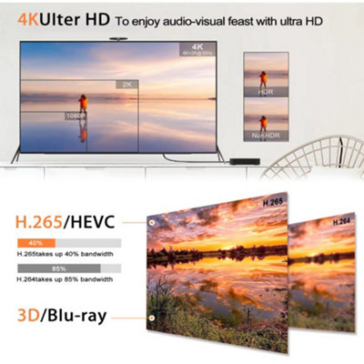 Android 13.0 Smart TV Box 4K HDMI Quad Core HD 4GB+64GB WIFI Media ...