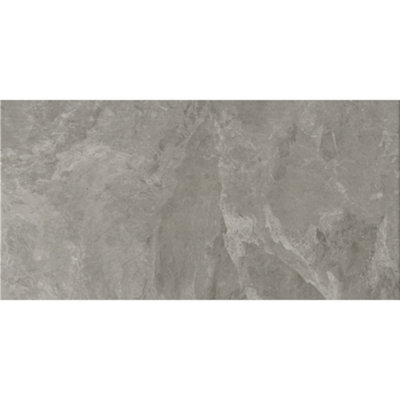 Anemon Grey Matt Stone Effect 300mm x 600mm Ceramic Wall Tiles (Pack of 10 w/ Coverage of 1.8m2)