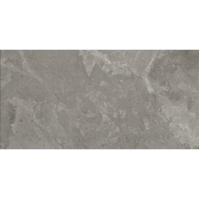 Anemon Grey Matt Stone Effect 300mm x 600mm Ceramic Wall Tiles (Pack of 10 w/ Coverage of 1.8m2)