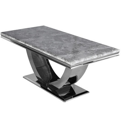 Angel 2m Marble or Glass Dining Table / Dining Table | DIY at B&Q