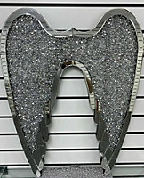 Angel Wings Crushed Jewel Diamond Crystal