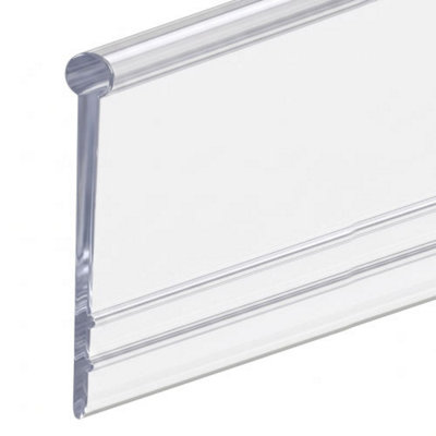 Angled Shower Door Water Seal 2m Bottom Guard Slide-In Bathroom Screen ...