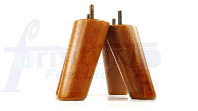 Angled Wood Furniture Feet 135mm High Dark Oak Replacement Furniture Legs Set Of 4 Sofa Chairs Stools M8