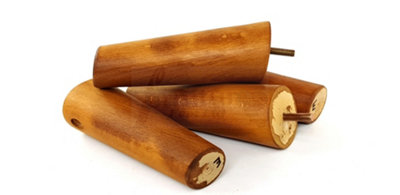 Angled Wood Sofa Legs Medium Oak Washed 150mm High Set Of 4 Replacement Furniture Feet Sette Chairs Sofa M8