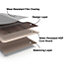 Anglo Flooring Classics Steel Grey Wood Plank Oak Effect Laminate Flooring, 8mm, 2.41m²
