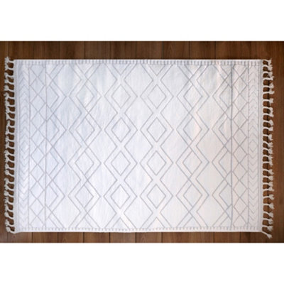 Angora 80x150 cm 100% cotton rug