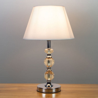 Anika Crystal Sphere Table Lamp