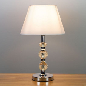Anika Crystal Sphere Table Lamp