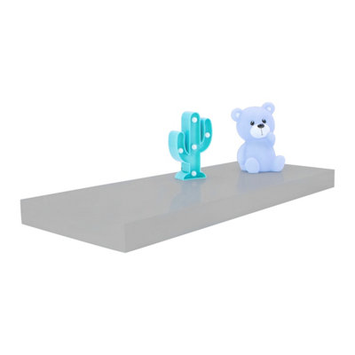 Anika Grey 60cm Floating Shelf