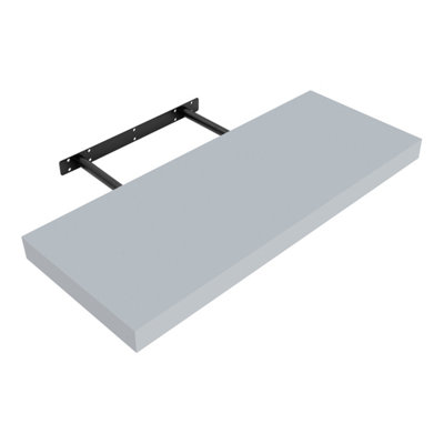 Anika Grey 60cm Floating Shelf