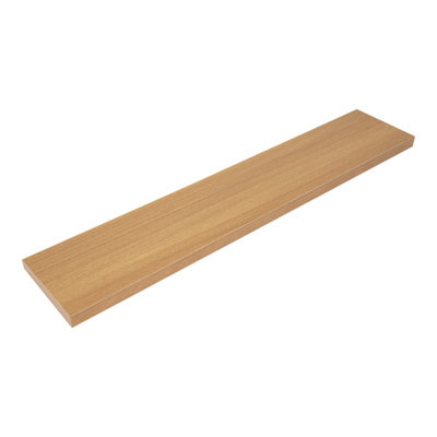 Anika Oak Effect 120cm Floating Shelf - 5