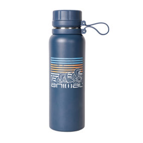 Animal 650ml Thermal Flask Blue (One Size)