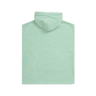 Animal Childrens/Kids Hayley Organic Hooded Towel Green (S)