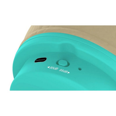 Animal Crossing Childrens/Kids Character Wireless Headphones Teal/Cream (One Size) - 3
