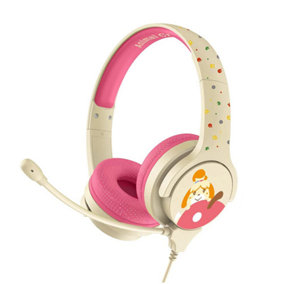 Animal Crossing Isabelle Adjustable Kids Wired Headphones