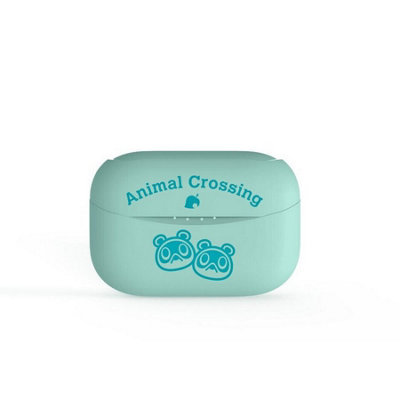 Animal Crossing Wireless Earbuds Green (One Size)