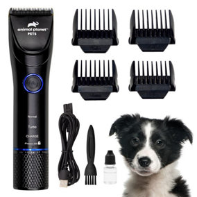 Animal Planet 59549 Two Speed Cordless Pet Grooming Clippers and Accessories Set