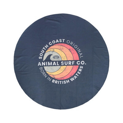 Animal Round Beach Towel Navy (One Size) Price Comparisons | Compare The Build
