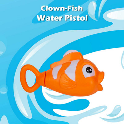 Animal Water Gun Pistol Guns Adults Kids Outdoor Clown-Fish