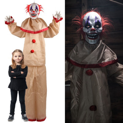 Animatronic Large Creepy Clown 160cm 63" - Pack of 3