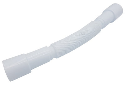 Aniplast 32/40mm x 32/40mm Adjustable Flexible Waste Drain Plastic Pipe