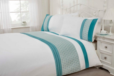 Anise Polycotton Duvet Set With Pillowcase