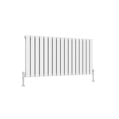 ANIT Central Heating 600x1156mm Double Horizontal High Heat Output White Radiator