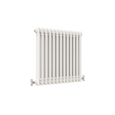ANIT Radiator Traditional Cast Iron 2 Column 600x605mm Horizontal White