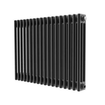 ANIT Radiator Traditional Cast Iron 3 Column 600x830mm Horizontal Black
