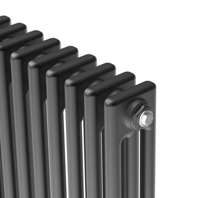 ANIT Radiator Traditional Cast Iron 3 Column 600x830mm Horizontal Black