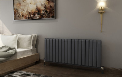 ANIT Radiator Traditional Cast Iron 3 Column 600x830mm Horizontal Black