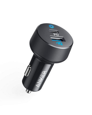 Anker PowerDrive Car Charger Black & Grey Fast and Efficient A2721GF1 Price Comparisons | Compare The Build