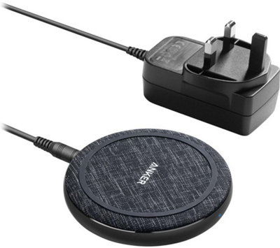 Anker PowerWave II Pad Smartphone Black and Grey AC Wireless charging Indoor B2519VF1 - 3