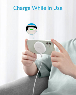 Anker PowerWave Select Magnetic Pad 7.5W Qi Wireless Charger A2565G21 - 3