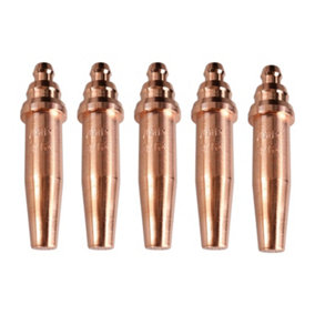 ANM Oxy Acetylene Gas Cutting Nozzle Tip Standard length 3/64" 5-12mm 5pk